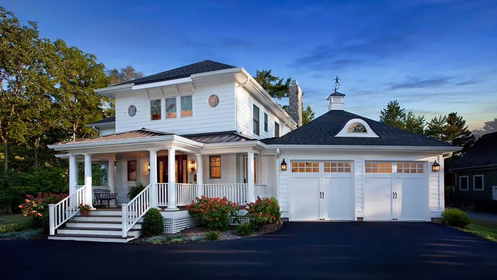 Steel garage door - Garage Living