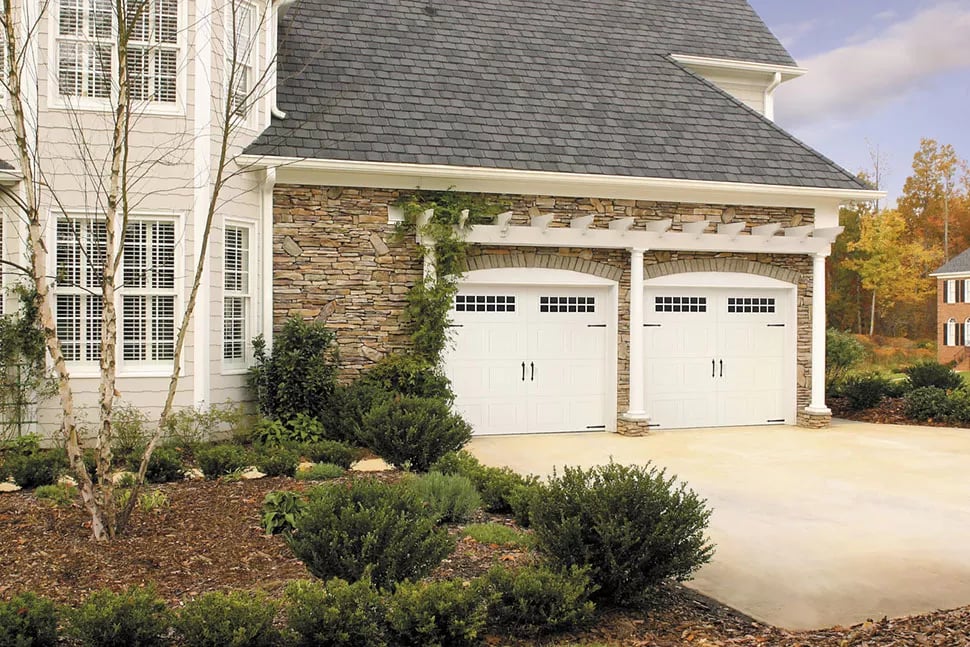 Steel garage door - Garage Living