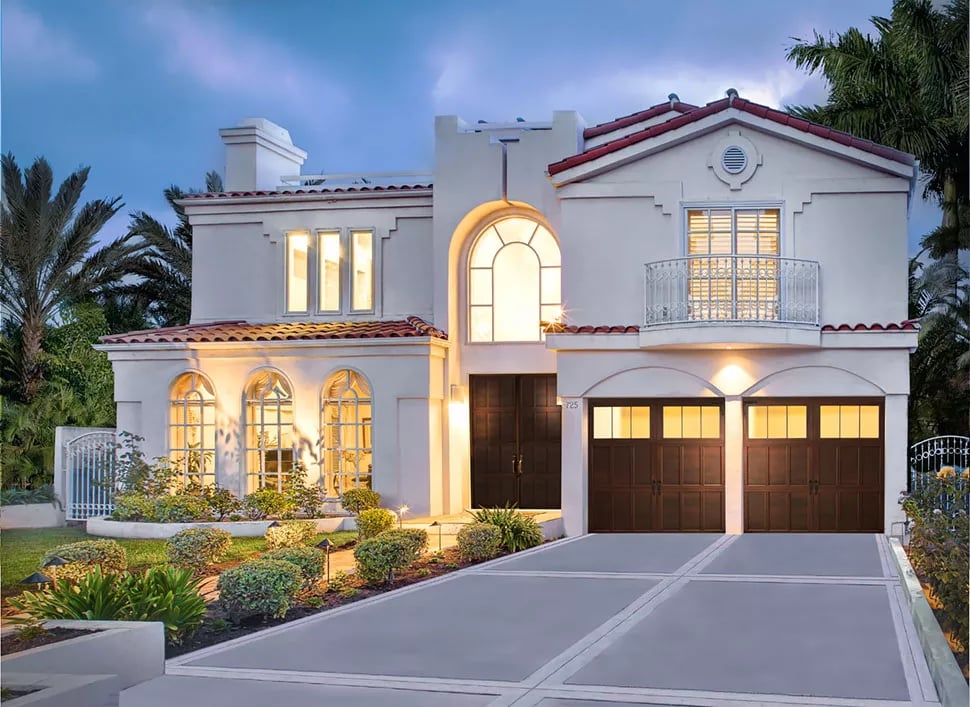 Steel garage door - Garage Living