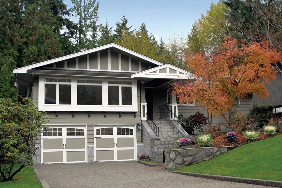 Steel garage door - Garage Living