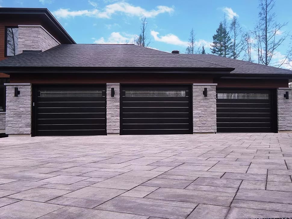 Wood garage doors - Garage Living