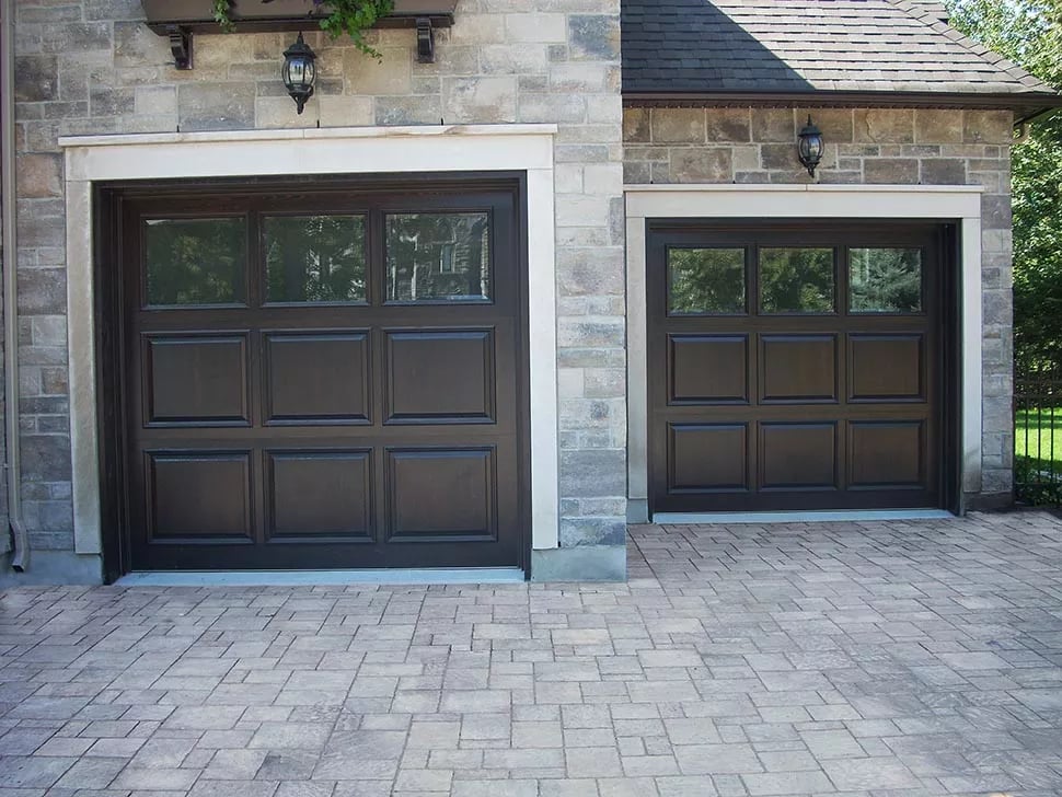 Wood garage doors - Garage Living