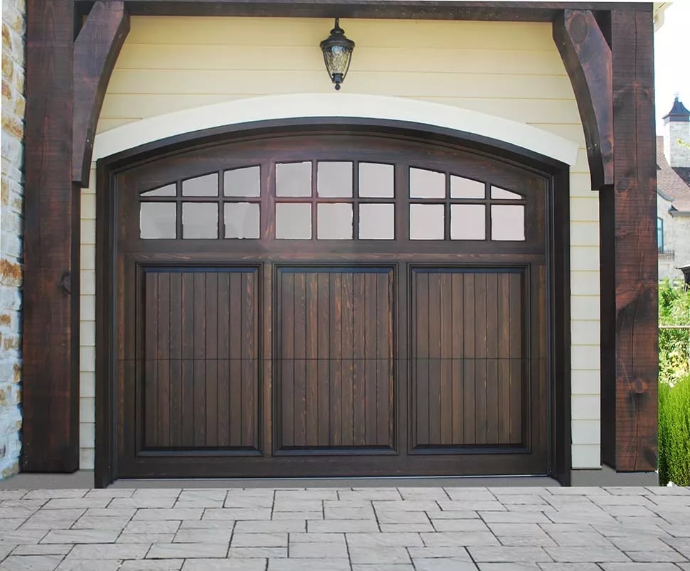 Wood garage doors - Garage Living