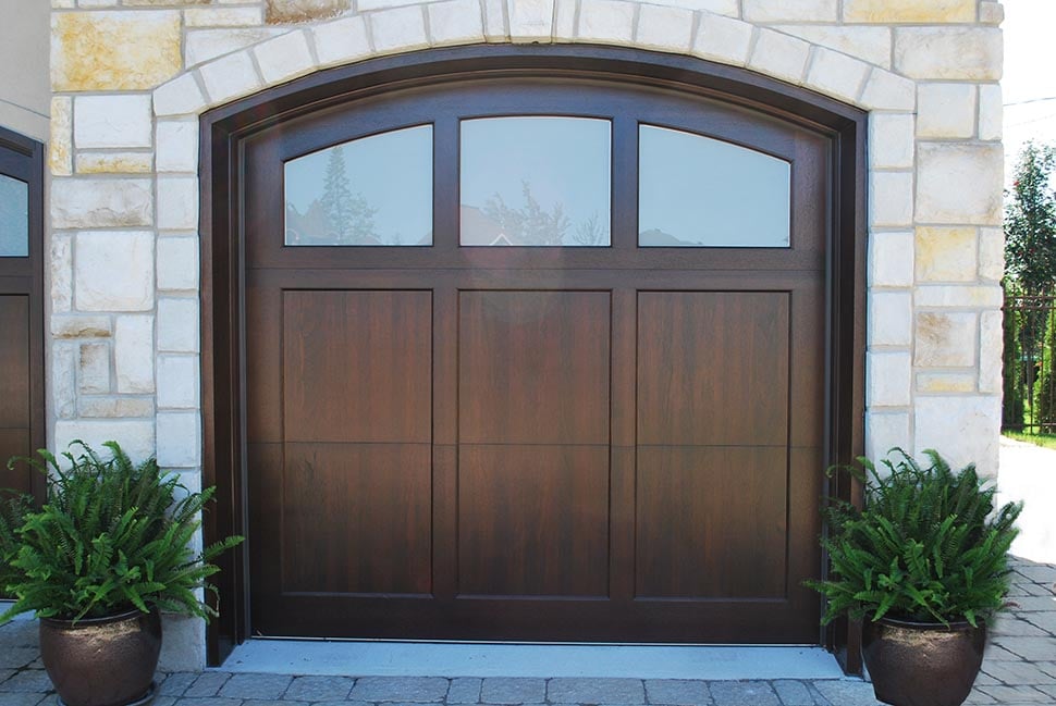 Wood garage doors - Garage Living