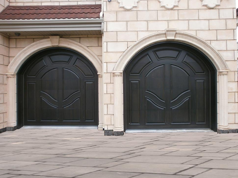 Wood garage doors - Garage Living