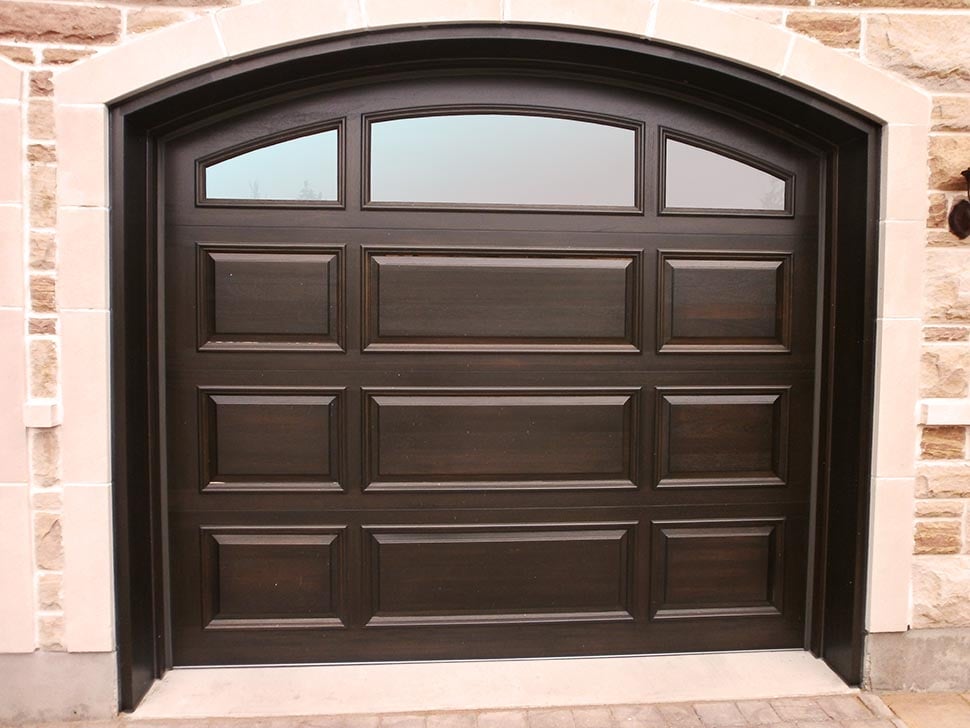 Wood garage doors - Garage Living