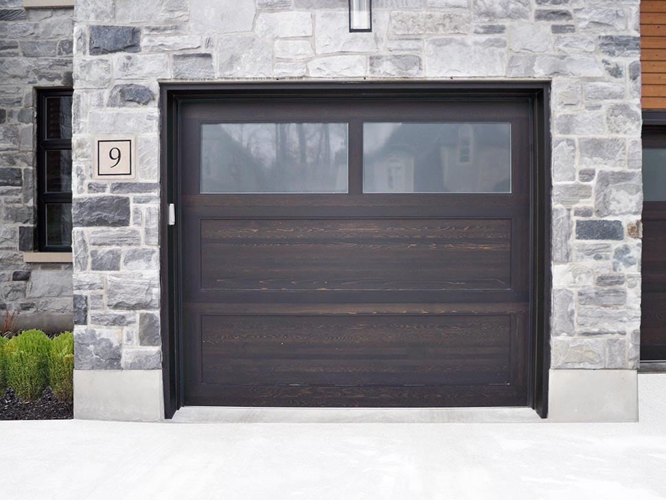 Wood garage doors - Garage Living