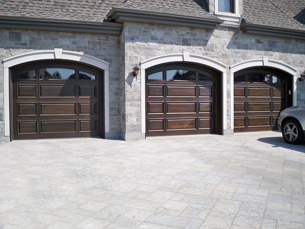 Wood garage doors - Garage Living