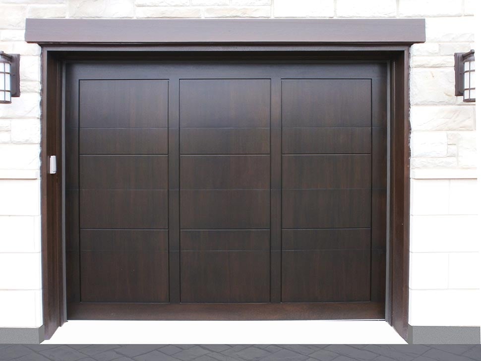 Wood garage doors - Garage Living