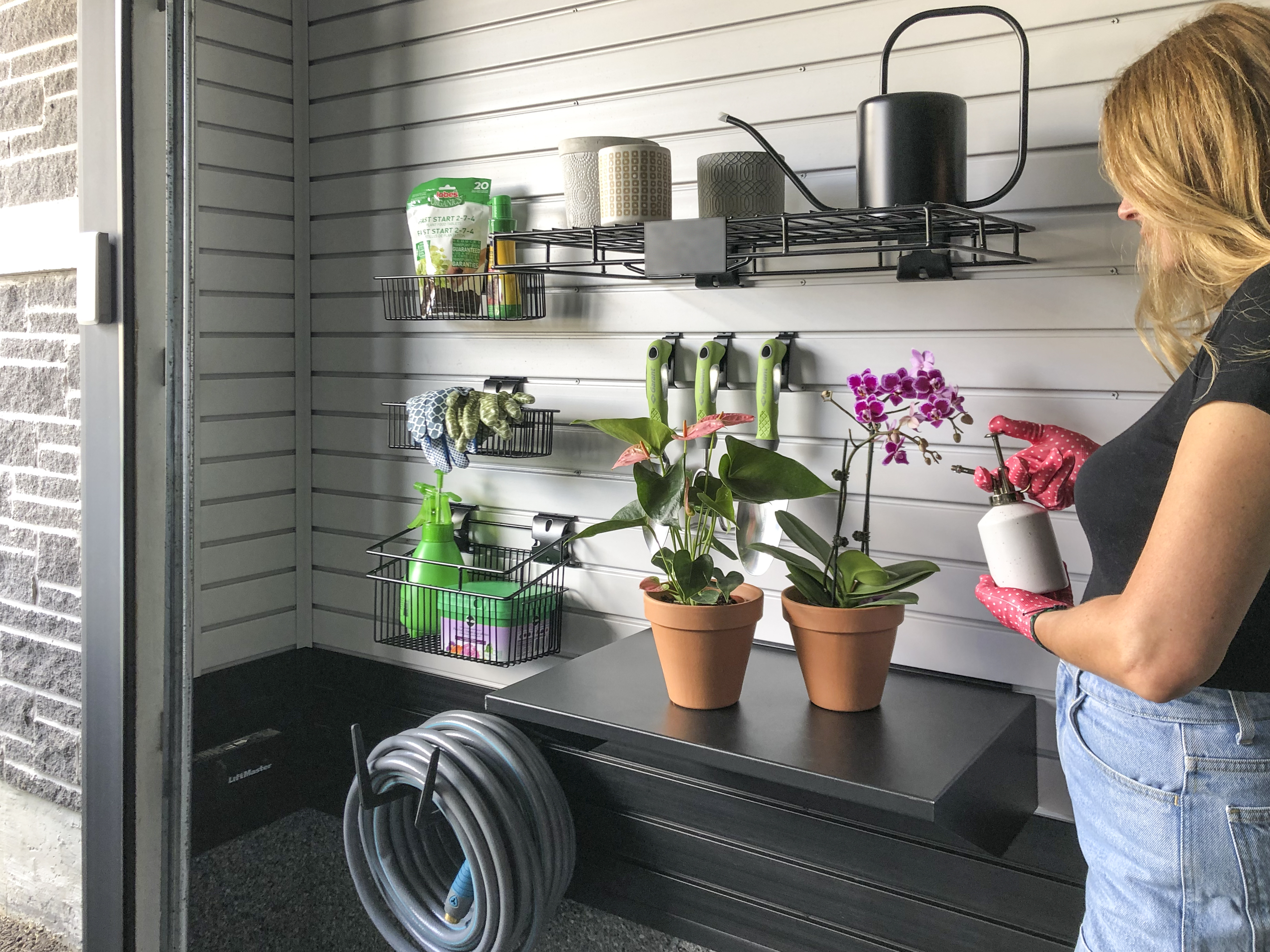 Gardening in the garage by Garage Living