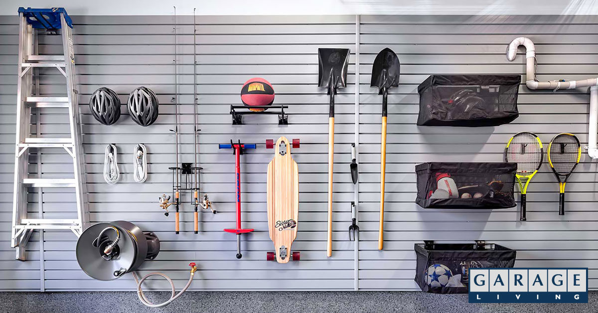 Reclaim Your Garage Floor Space With a Handy Slatwall System