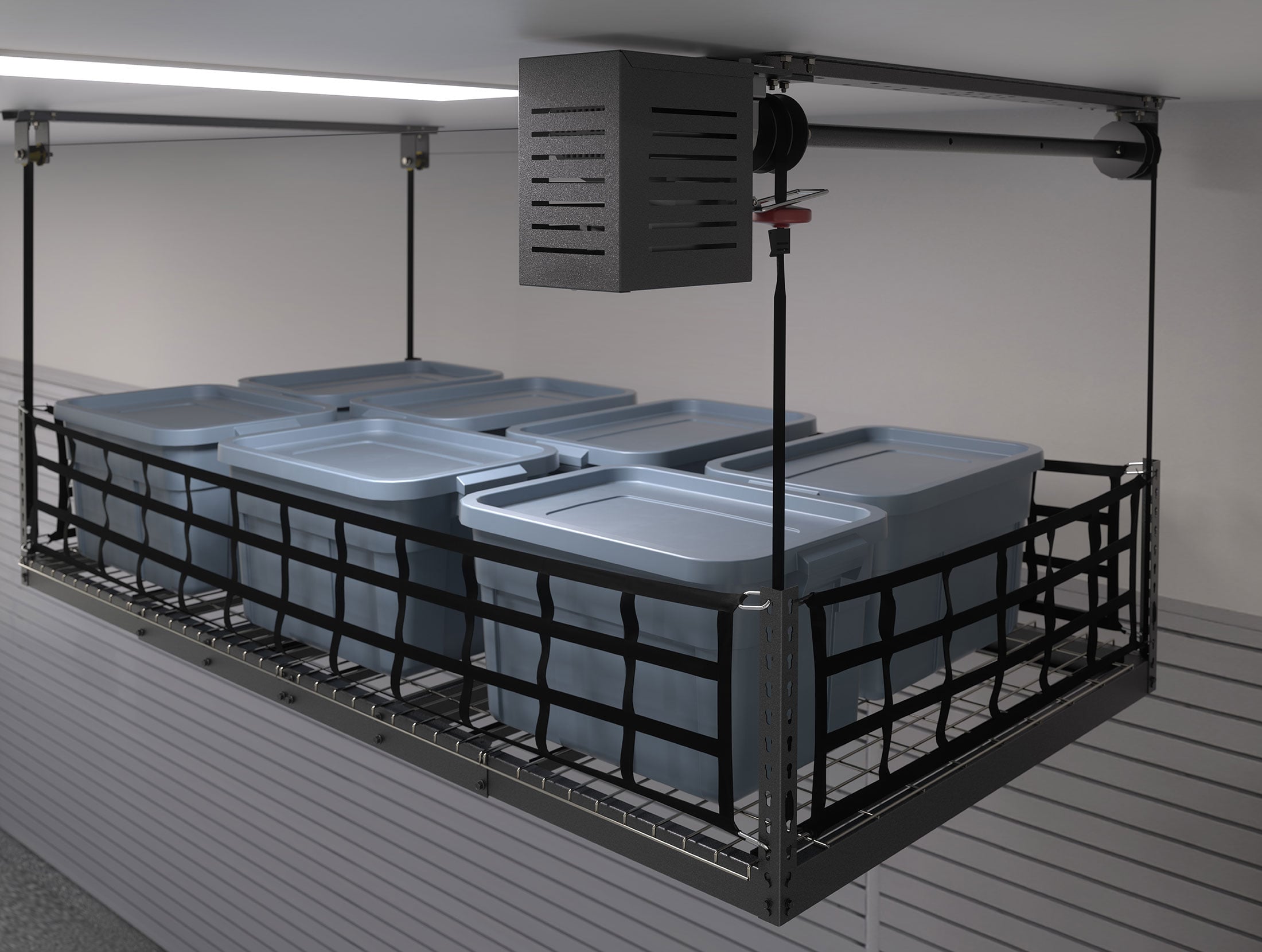Motorized Garage Storage Lift: Make Better Use of Your Garage Ceiling