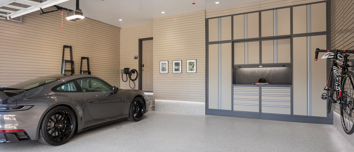 Signature Cabinetry Garage - Porsche - Garage Living