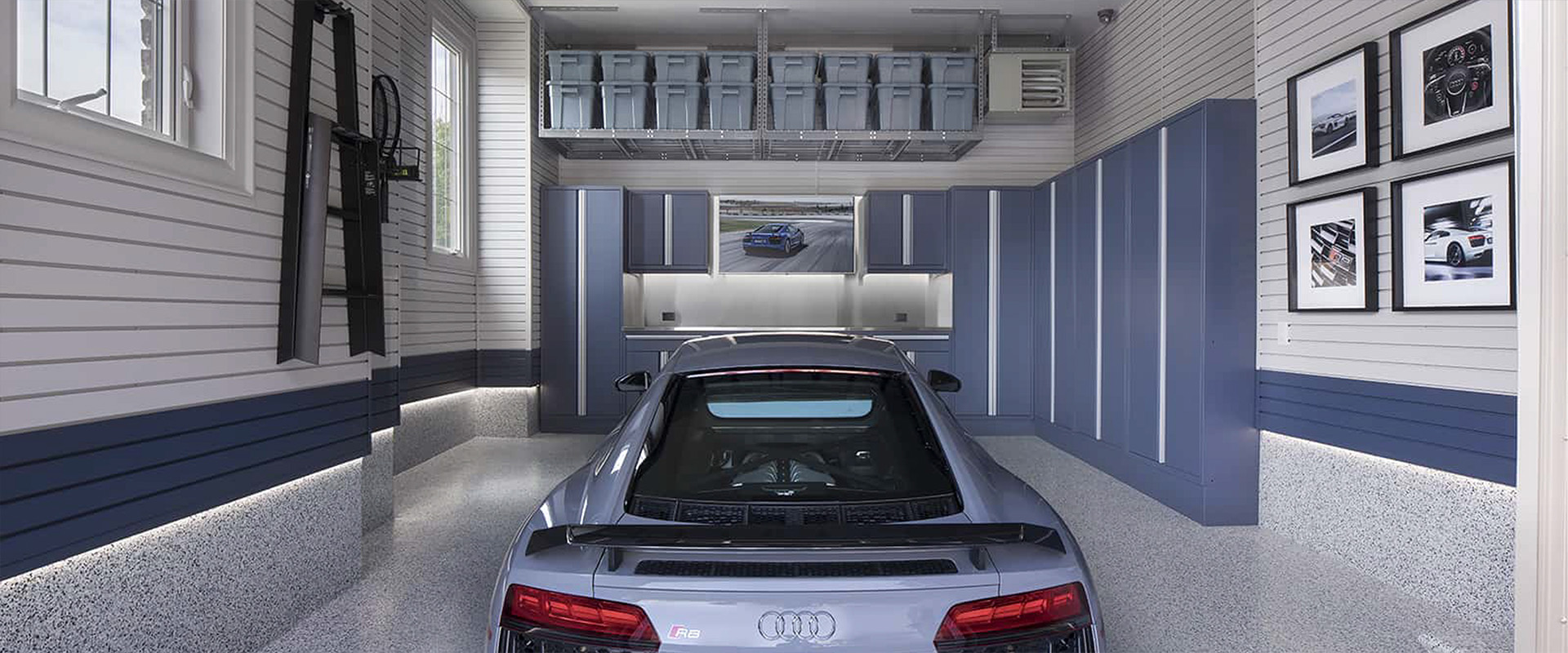 Audi R8 Single Car Garage | Garage Living