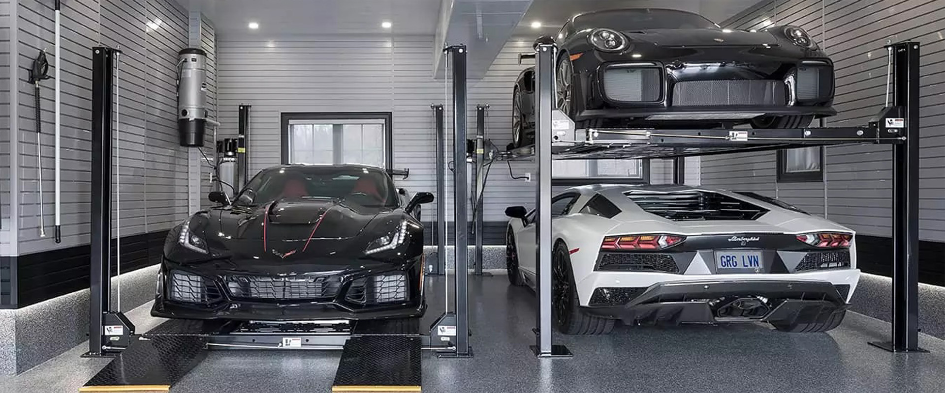 Double Car Lift Garage | Garage Living