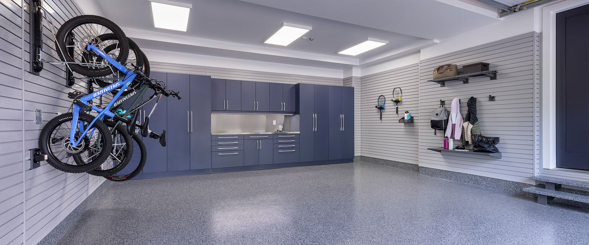 Polyaspartic garage floor coating - Garage Living