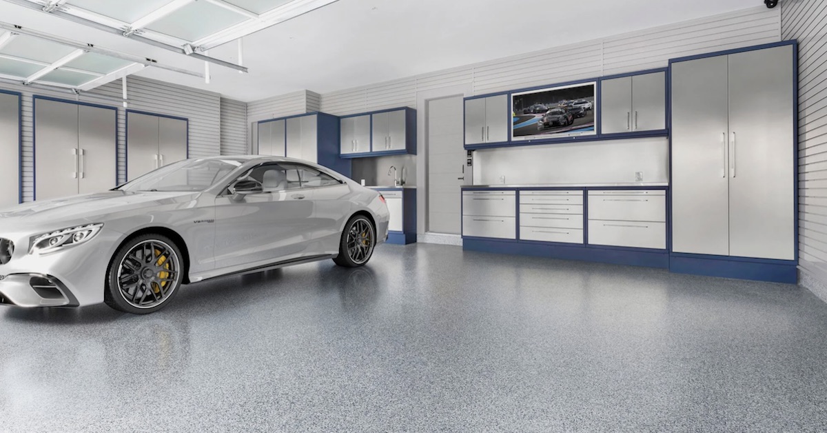 luxury garage cabinets